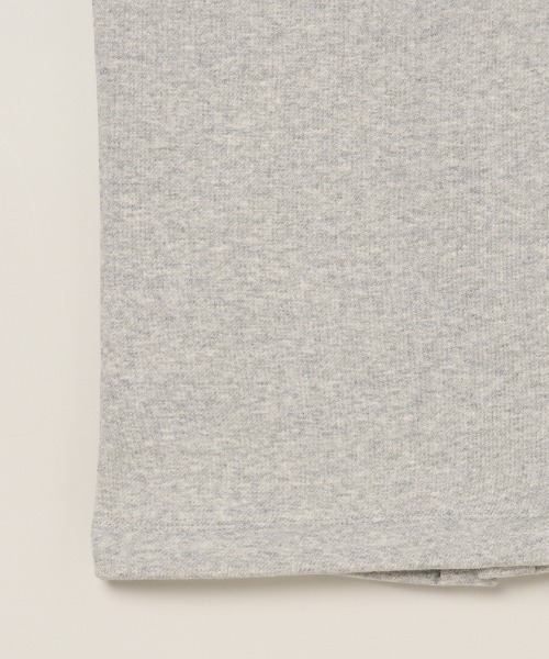 three dots(スリードッツ)の「シルキーテリー フーデッドドレス(ドレス・レディース・ブラック/オフホワイト/杢グレー・MEDIUM/SMALL)」の8枚目の写真