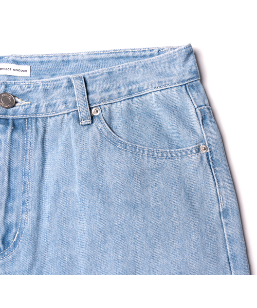 CONNECT KINLOCH(コネクトキンロック)の「スタンダードデニムハーフパンツ(ライトブルー)(その他パンツ・メンズ・その他・MEDIUM/LARGE/X-LARGE/2XL)」の4枚目の写真