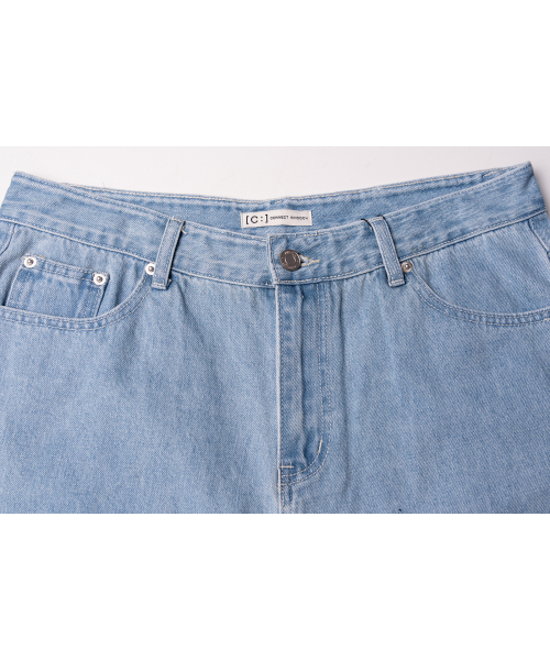 CONNECT KINLOCH(コネクトキンロック)の「スタンダードデニムハーフパンツ(ライトブルー)(その他パンツ・メンズ・その他・MEDIUM/LARGE/X-LARGE/2XL)」の5枚目の写真