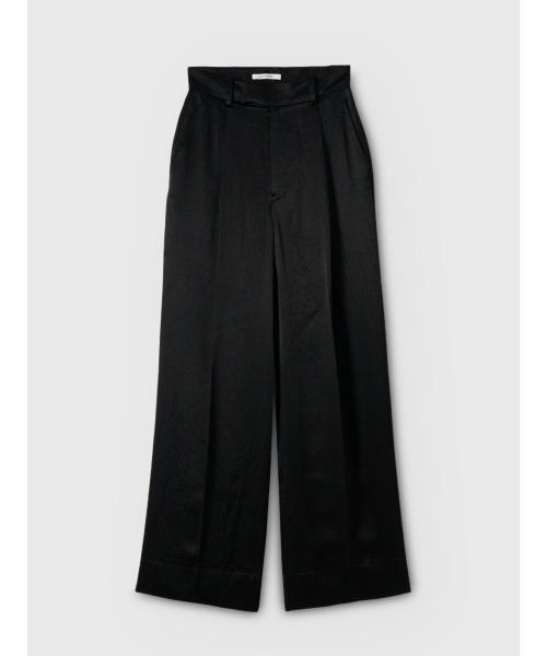 EIMY ISTOIRE（エイミーイストワール）の「サテンタックパンツ（その他パンツ・レディース・グレー×ピンク/ブラック・38/36）」の5枚目の写真