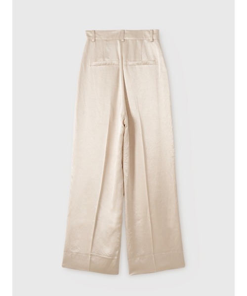 EIMY ISTOIRE（エイミーイストワール）の「サテンタックパンツ（その他パンツ・レディース・グレー×ピンク/ブラック・38/36）」の7枚目の写真