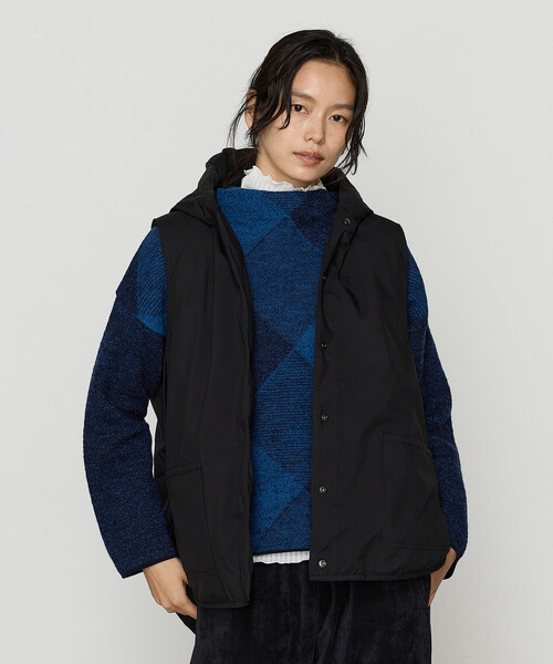 Gabardine K.T(ギャバジンケーティー)の「〔 +サイズ 〕 ダウン ジレ(ダウンベスト・レディース・ライトグレー・15号)」の18枚目の写真