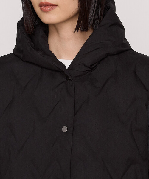 Gabardine K.T(ギャバジンケーティー)の「〔 +サイズ 〕 ダウン ジレ(ダウンベスト・レディース・ライトグレー・15号)」の22枚目の写真