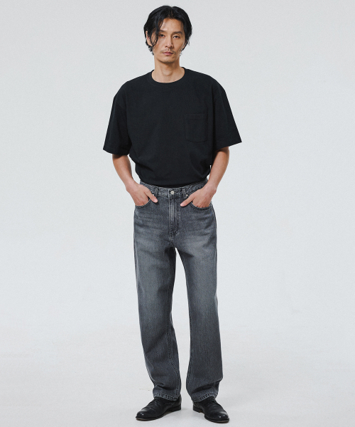 SHIRTER(シャーター)の「FIRST EDITION DENIM PANTS (BLEACHED GREY)(デニムパンツ・メンズ・その他・MEDIUM/SMALL/LARGE)」の5枚目の写真