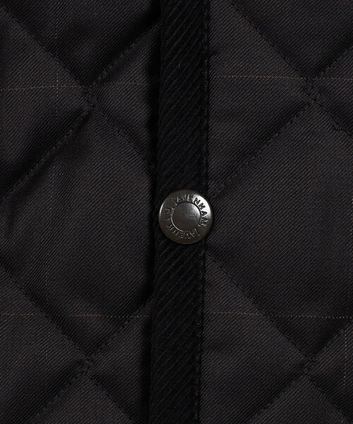 LAVENHAM（ラベンハム）の「【別注】LAVENHAM DENHAM ウールキルティングブルゾン V.B.CANONICO（ブルゾン・メンズ・ネイビー/ブラック系その他・L/M/S）」の15枚目の写真