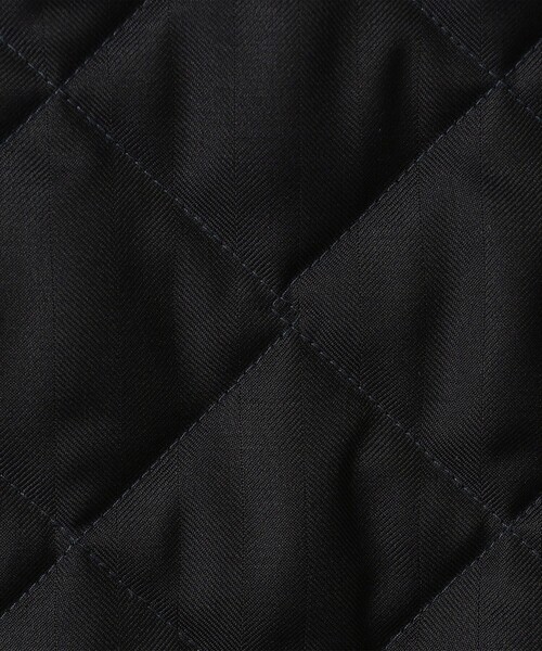 LAVENHAM（ラベンハム）の「【別注】LAVENHAM DENHAM ウールキルティングブルゾン V.B.CANONICO（ブルゾン・メンズ・ネイビー/ブラック系その他・L/M/S）」の17枚目の写真