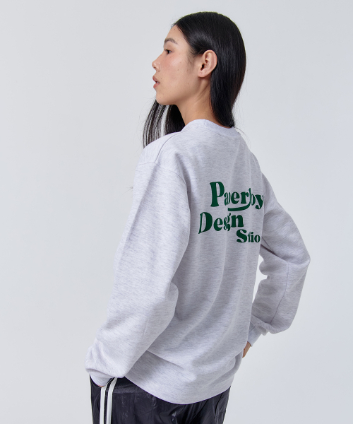 PAPERBOY（ペーパーボーイ）の「デザインスタジオ 長袖Tシャツ-ホワイトメランジ（Tシャツ/カットソー・レディース・その他・SMALL/X-LARGE）」の4枚目の写真