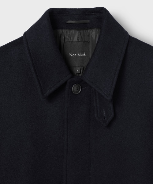 NONBLANK（ノンブランク）の「バルマカンコート_ダークネイビー（チェスターコート・メンズ・その他・MEDIUM/LARGE/X-LARGE）」の3枚目の写真