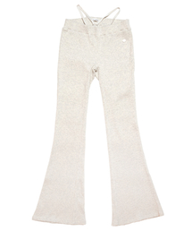 DAMP（ドントアスクマイプラン）の「ルナスリムフィットローライズパンツオートミール（その他パンツ）」