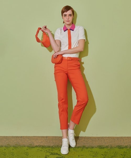 NEU GOLF(エヌイーユーゴルフ)の「スリムパンツ - オレンジ(その他パンツ・レディース・その他・LARGE/MEDIUM/SMALL)」の2枚目の写真
