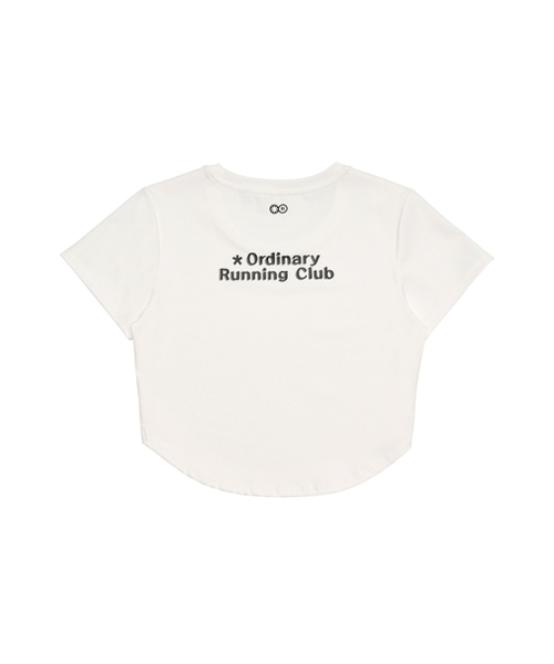 REACTIFY(リアクティファイ)の「Womens semi Cropped T-Shirt White(Tシャツ/カットソー・レディース・その他・MEDIUM/LARGE/SMALL)」の4枚目の写真