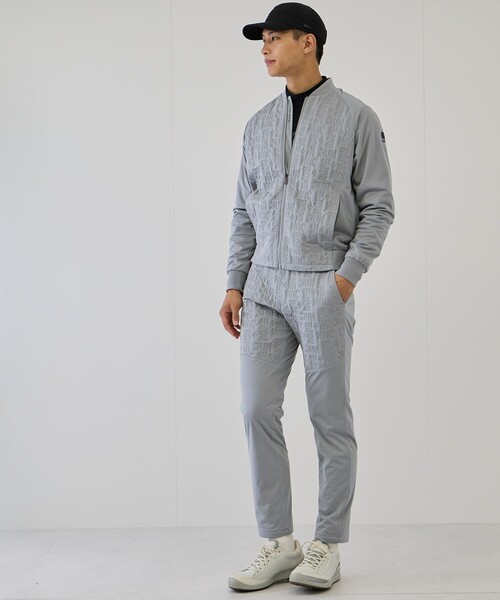 JUN&ROPE'(ジュンアンドロペ)の「ピンソニック加工防寒ストレッチパンツ/撥水・防風・保温(その他パンツ・メンズ・グレー/ブラック・L/M/S/XL)」の3枚目の写真
