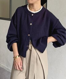 Thevon | ニュアンスボタンショートカーディガン(カーディガン/ボレロ)