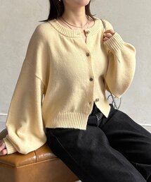 Thevon | ニュアンスボタンショートカーディガン(カーディガン/ボレロ)