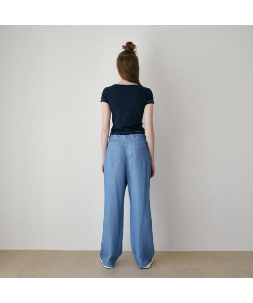 REVOIRSIS(ルヴォアシス)の「tencel denim pants light blue(デニムパンツ・レディース・その他・XS size/S size)」の5枚目の写真