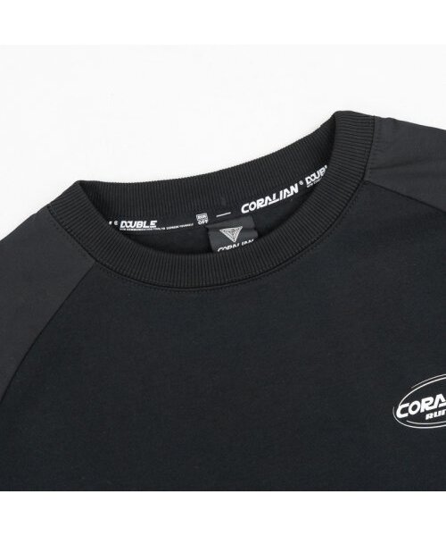 CORALIAN(コラリアン)の「ウェアラブル切り替えスウェットシャツ ブラック(スウェット・メンズ・その他・S/M/L/2XL/XL/5XL/XS/3XL)」の4枚目の写真