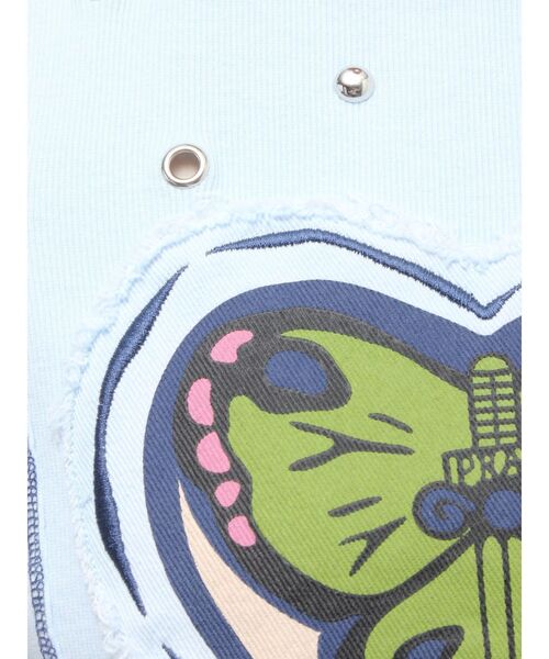 jouetie（ジュエティ）の「【アニメ『ジョジョの奇妙な冒険 ストーンオーシャン』×jouetie】フィットTシャツ（Tシャツ/カットソー・レディース・ブルー/オフホワイト/ブラック・MEDIUM）」の15枚目の写真