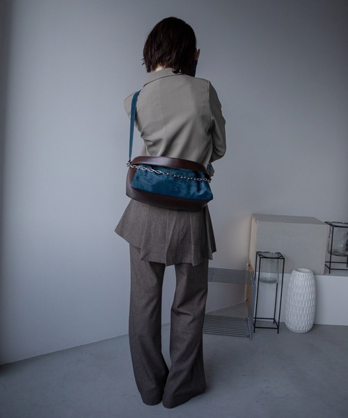 VACANCY（ヴァカンシー）の「ルナシェード3wayベルト付きバッグ/キャリーリンク（ショルダーバッグ・レディース・レッド/ネイビー/ブラック・FREE）」の19枚目の写真