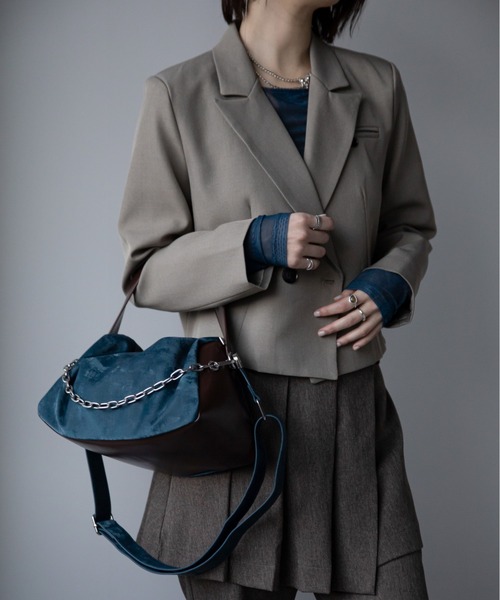 VACANCY（ヴァカンシー）の「ルナシェード3wayベルト付きバッグ/キャリーリンク（ショルダーバッグ・レディース・レッド/ネイビー/ブラック・FREE）」の21枚目の写真