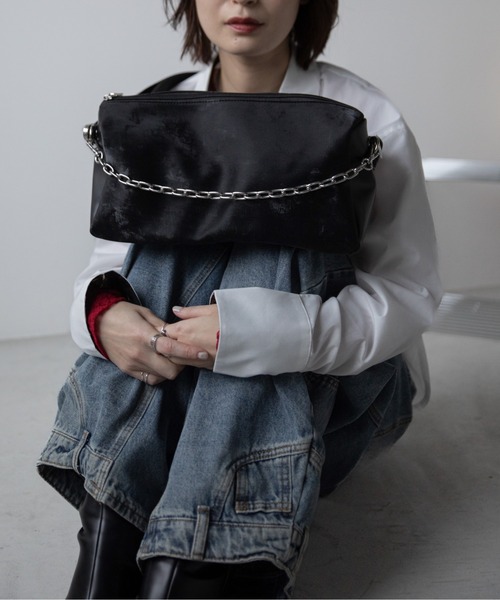 VACANCY（ヴァカンシー）の「ルナシェード3wayベルト付きバッグ/キャリーリンク（ショルダーバッグ・レディース・レッド/ネイビー/ブラック・FREE）」の7枚目の写真