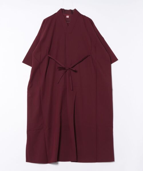 カヤ（カヤ）の「【カヤ】澄心（すみごころ）ワンピース（ワンピース・レディース・スミクロ/ダークネイビー/エンジ/グリーン系その他・FREE）」の4枚目の写真