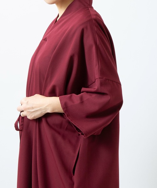 カヤ（カヤ）の「【カヤ】澄心（すみごころ）ワンピース（ワンピース・レディース・スミクロ/ダークネイビー/エンジ/グリーン系その他・FREE）」の11枚目の写真