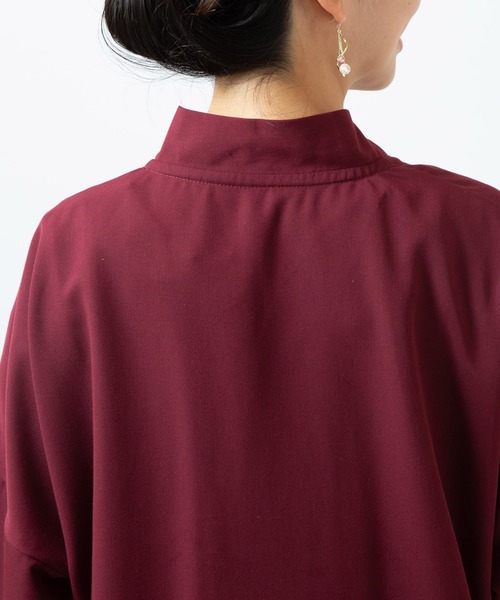 カヤ（カヤ）の「【カヤ】澄心（すみごころ）ワンピース（ワンピース・レディース・スミクロ/ダークネイビー/エンジ/グリーン系その他・FREE）」の15枚目の写真