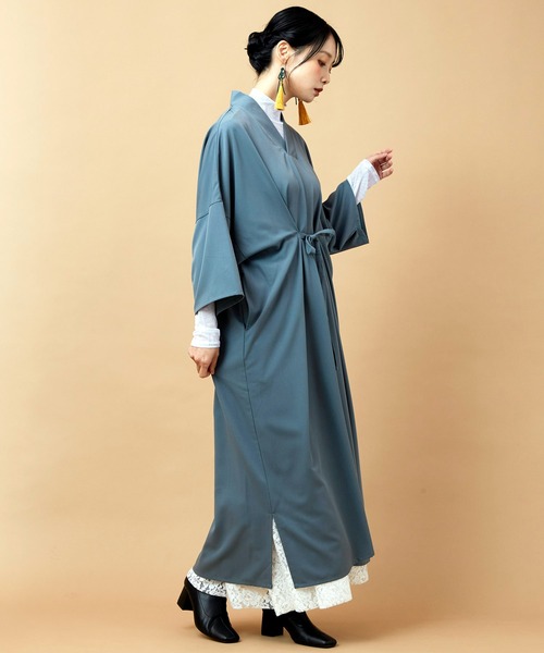 カヤ（カヤ）の「【カヤ】澄心（すみごころ）ワンピース（ワンピース・レディース・スミクロ/ダークネイビー/エンジ/グリーン系その他・FREE）」の20枚目の写真