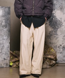《UNISEX》Heavy-Weight Sweat Prime-Wide Pin tuck Easy Pants/ヘビーウェイトスウェットプライムワイドピンタックイージーパンツ【MAISON SPECIAL/メゾンスペシャル】