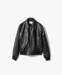 ANDROS（アンドロス）の「[CORNO SEOUL EXCLUSIVE] Western Lamb Leather Blouson - Black（ライダースジャケット）」