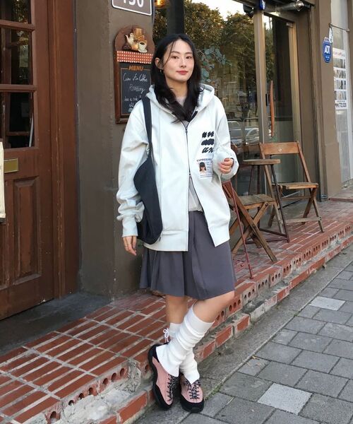 Express Holiday(エクスプレスホリデー)の「パスポートフードジップアップ_スカイブルー(パーカー・レディース・その他・1/2/3)」の21枚目の写真