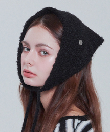 CHARMY（チャミ）の「シンディソフトブラックボンネットハット（キャップ）」