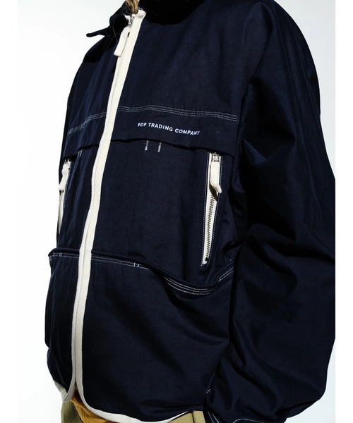 POP TRADING COMPANY(ポップトレーディングカンパニー)の「Pop Trading Company/ポップトレーディングカンパニー ジャケット NEW CITY JACKET(その他アウター・メンズ・ネイビー・M/L)」の2枚目の写真
