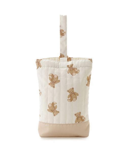 gelato pique（ジェラートピケ）の「【入園入学グッズ】【限定カラーあり】シューズバッグ（トートバッグ・キッズ・ピンク/ブルー/オフホワイト/ベージュ・F）」の8枚目の写真