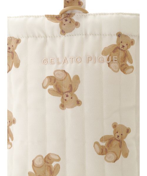 gelato pique（ジェラートピケ）の「【入園入学グッズ】【限定カラーあり】シューズバッグ（トートバッグ・キッズ・ピンク/ブルー/オフホワイト/ベージュ・F）」の10枚目の写真