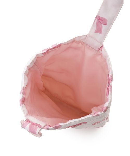 gelato pique（ジェラートピケ）の「【入園入学グッズ】【限定カラーあり】シューズバッグ（トートバッグ・キッズ・ピンク/ブルー/オフホワイト/ベージュ・F）」の13枚目の写真