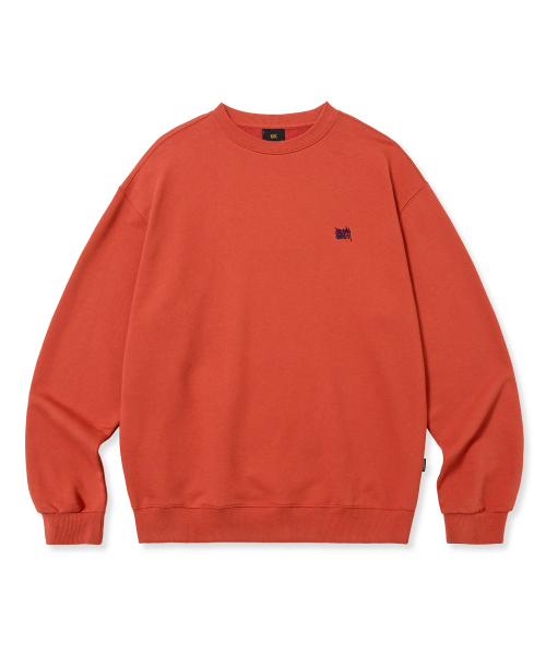 BROWNBREATH（ブラウンブレス）の「SEOUL TAG CREWNECK - ORANGE（スウェット・メンズ・その他・L/M/S/XL）」の2枚目の写真