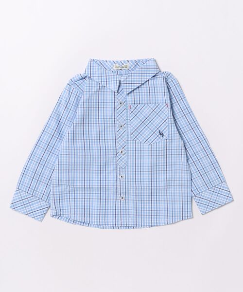 RAGMART（ラグマート）の「シャツ（シャツ/ブラウス・キッズ・ストライプ/チェック/ドット・100cm/110cm/120cm/130cm）」の3枚目の写真