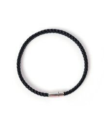 JBANS CLASSIC（ジェイバンスクラシック）の「6mmブレードレザーカップルブレスレット (C2101-AC768_BK)（ブレスレット）」