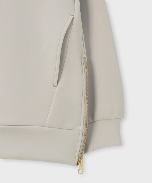 Psycho Bunny（サイコバニー）の「[WOMEN]ダブルエアー サイドジップパーカ（パーカー・レディース・ライトパープル/ライトベージュ/ライトピンク・FREE）」の6枚目の写真