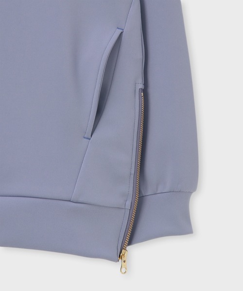 Psycho Bunny（サイコバニー）の「[WOMEN]ダブルエアー サイドジップパーカ（パーカー・レディース・ライトパープル/ライトベージュ/ライトピンク・FREE）」の8枚目の写真