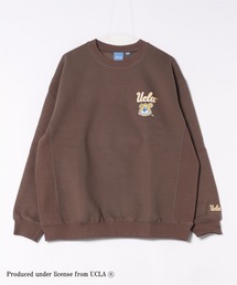 UCLA（ユーシーエルエー）の「【UCLA】刺繍ロゴ裏起毛トレーナー スウェット プルオーバー（スウェット）」