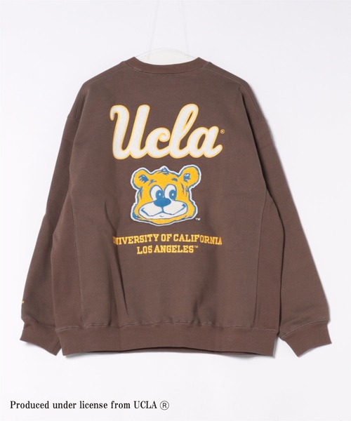 UCLA】刺繍ロゴ裏起毛トレーナー スウェット プルオーバー（スウェット