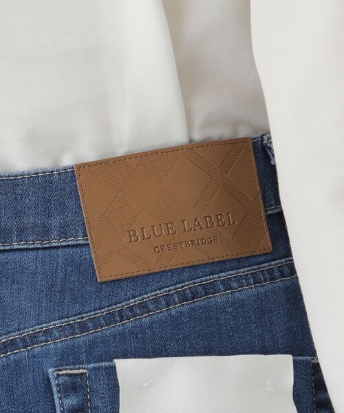 BLUE LABEL CRESTBRIDGE（ブルーレーベルクレストブリッジ）の「【BLUE LABEL DENIM】フレアスカート（スカート・レディース・ブルー系その他4/ネイビー・38/36）」の10枚目の写真