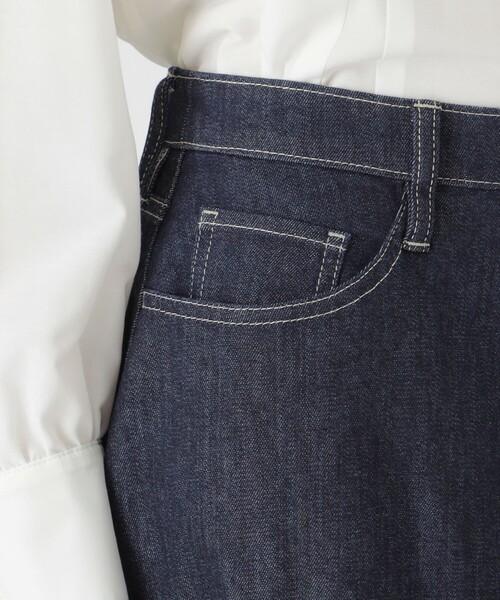 BLUE LABEL CRESTBRIDGE（ブルーレーベルクレストブリッジ）の「【BLUE LABEL DENIM】フレアスカート（スカート・レディース・ブルー系その他4/ネイビー・38/36）」の17枚目の写真