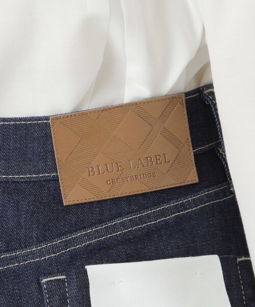 BLUE LABEL CRESTBRIDGE（ブルーレーベルクレストブリッジ）の「【BLUE LABEL DENIM】フレアスカート（スカート・レディース・ブルー系その他4/ネイビー・38/36）」の19枚目の写真