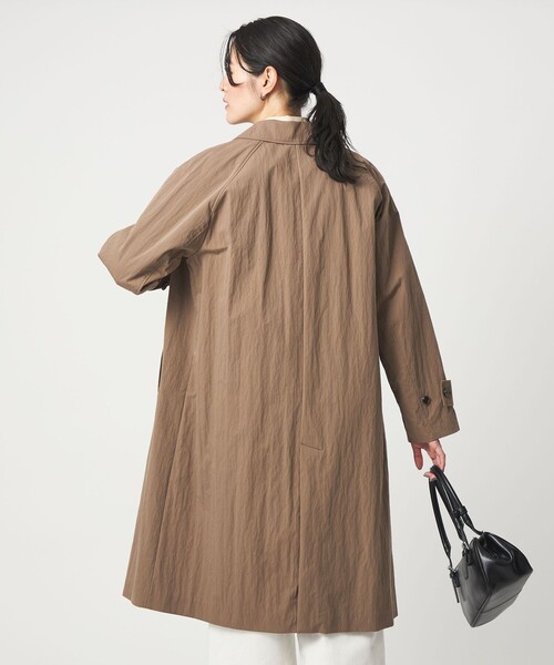 green label relaxing（グリーンレーベルリラクシング）の「ステンカラー コート（ステンカラーコート・レディース・ベージュ/ブラウン系・38/36）」の13枚目の写真