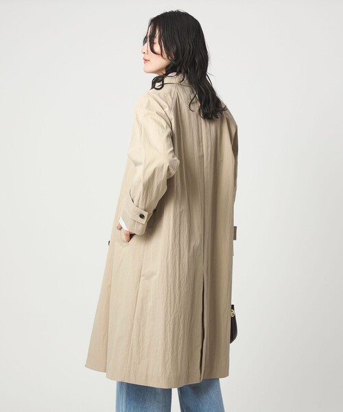 green label relaxing（グリーンレーベルリラクシング）の「ステンカラー コート（ステンカラーコート・レディース・ベージュ/ブラウン系・38/36）」の15枚目の写真