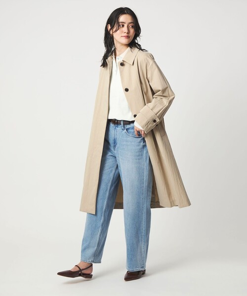 green label relaxing（グリーンレーベルリラクシング）の「ステンカラー コート（ステンカラーコート・レディース・ベージュ/ブラウン系・38/36）」の17枚目の写真