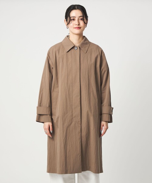green label relaxing（グリーンレーベルリラクシング）の「ステンカラー コート（ステンカラーコート・レディース・ベージュ/ブラウン系・38/36）」の20枚目の写真